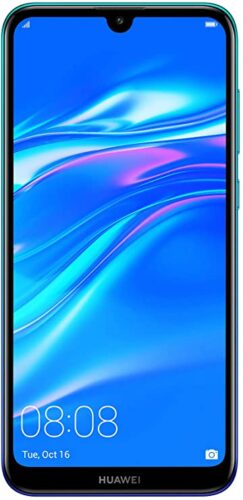 Huawei Y7 Prime 2019 64GB Phone – Aurora Blue