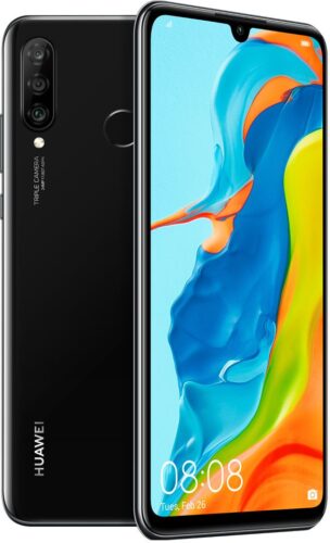 Huawei P30 Lite 128GB Phone – Midnight Black