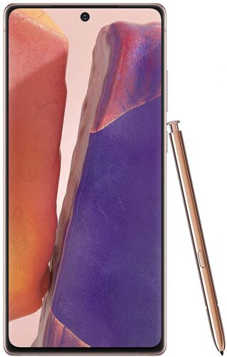 Samsung Galaxy Note 20 256GB Phone – Mystic Bronze