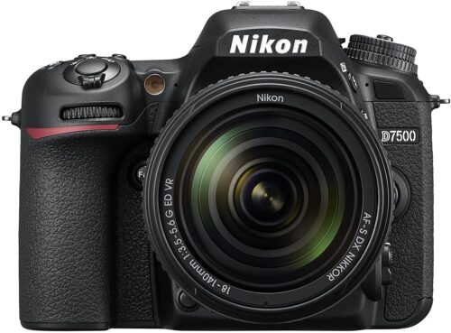 Nikon D7500 20.9MP DSLR Camera – Black