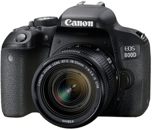 Canon EOS 800D 24.2MP DSLR Camera – Black