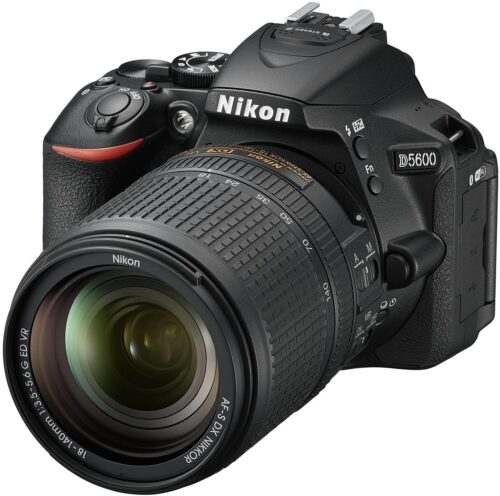 Nikon D5600 24.2MP Wi-Fi DSLR Camera – Black