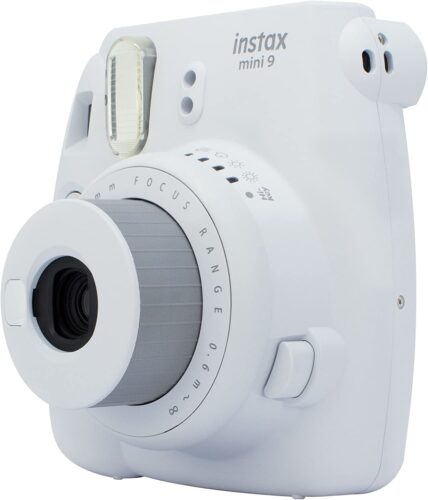 Fujifilm Instax Mini 9 Instant Film Camera – Smokey White