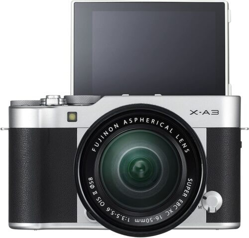 Fujifilm X-A3 24.2MP Wi-Fi Mirrorless Digital Camera – Silver