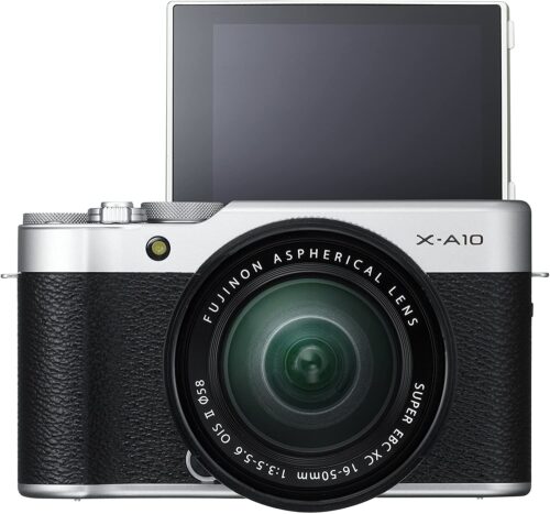 Fujifilm X-A10 16.3MP Mirrorless Digital Camera – Black