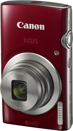 Canon IXUS 185 20MP Compact Digital Camera – Red
