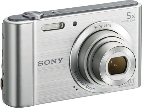 Sony Cyber-shot DSC-W800 20.1MP Compact Digital Camera – Silver