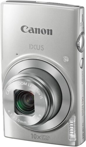 Canon IXUS 190 20.1MP Wi-Fi Compact Digital Camera – Silver
