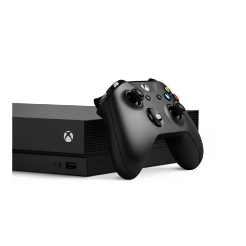 Microsoft Xbox One X 1TB Console With Wireless Controller – Black