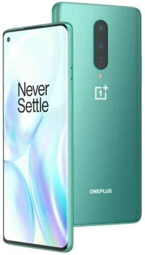 OnePlus 8 256GB Phone (5G) – Glacial Green