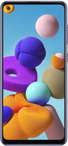 Samsung Galaxy A21s 64GB Phone – Blue