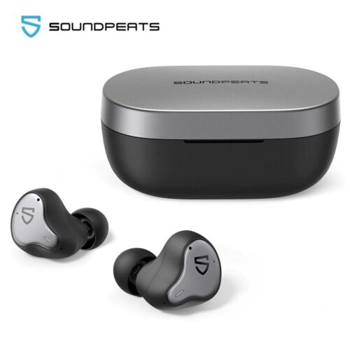 SoundPEATS H1 Bluetooth V5.2 Wireless Earbuds – Black