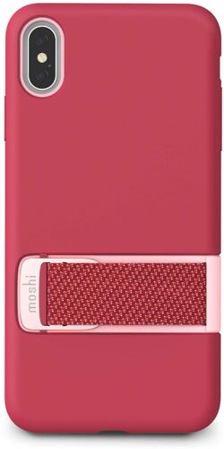 Moshi Capto iPhone XS Max Slim Case with MultiStrap – Pink