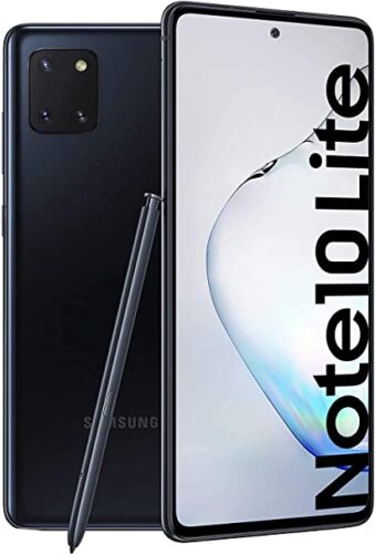 Samsung Galaxy Note 10 Lite 128GB Phone – Aura Black